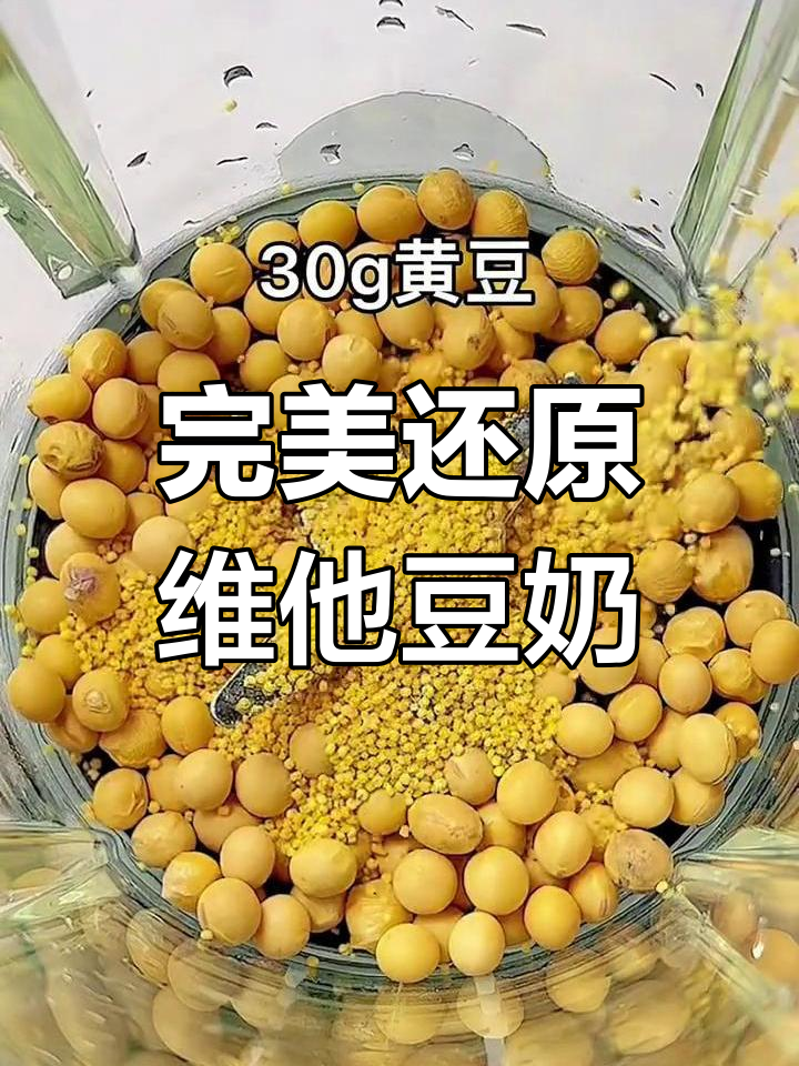 自制维他巧克力豆奶,比外面买的还好喝!