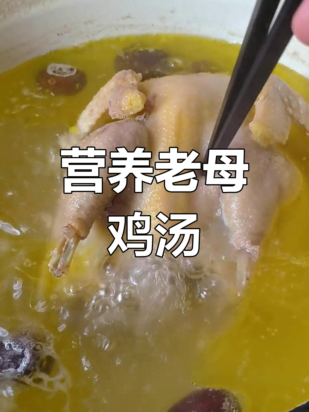 老母鸡炖汤,滋补又美味