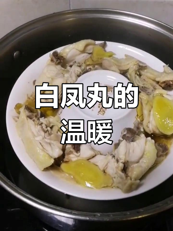 蒸乌鸡白凤丸,香气扑鼻,暖心又美味!
