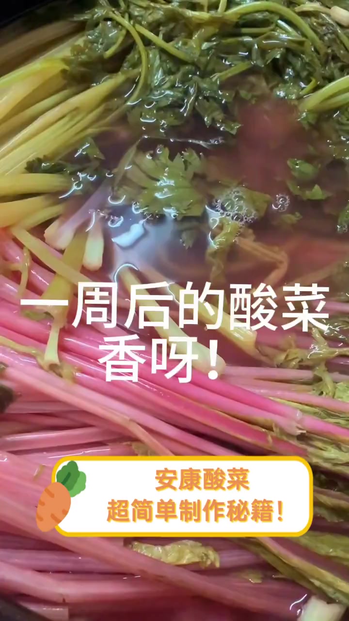 安康酸菜,超简单制作秘籍!