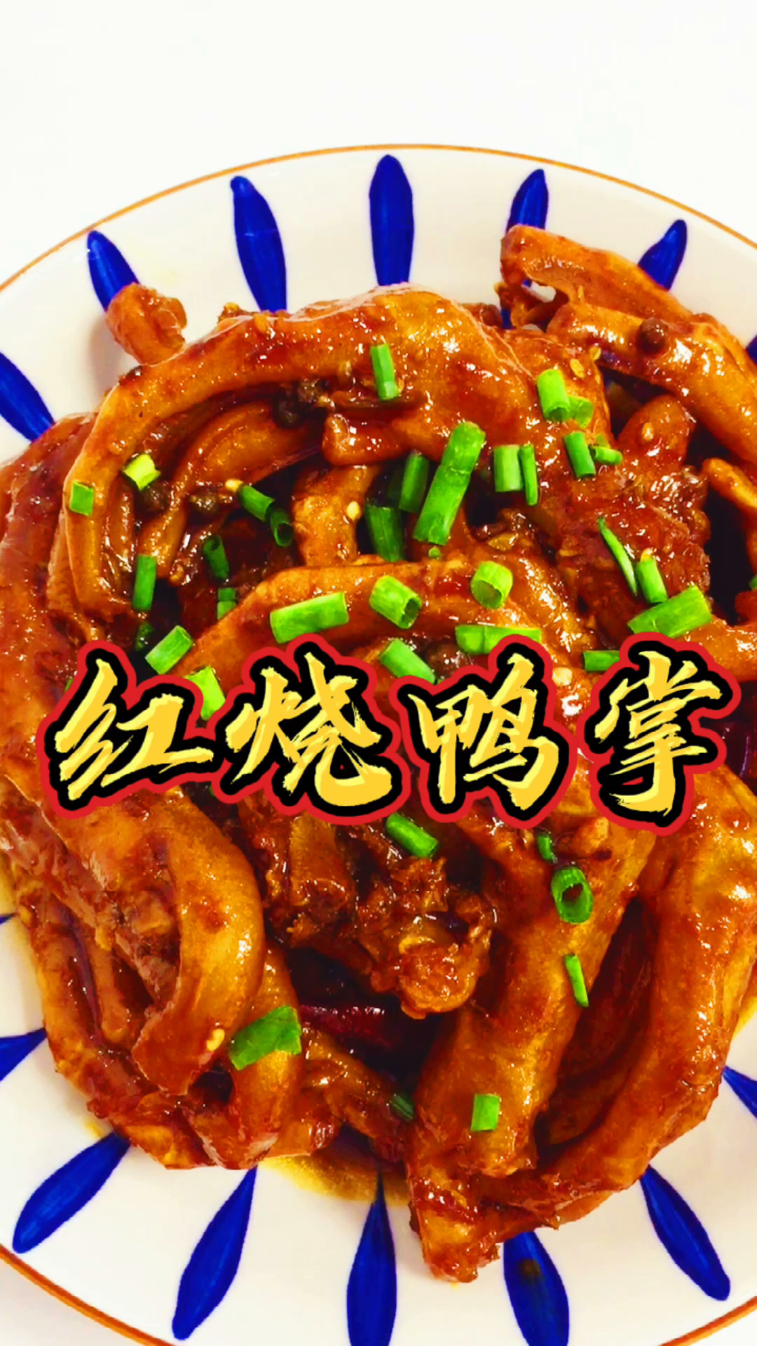 红烧鸭掌