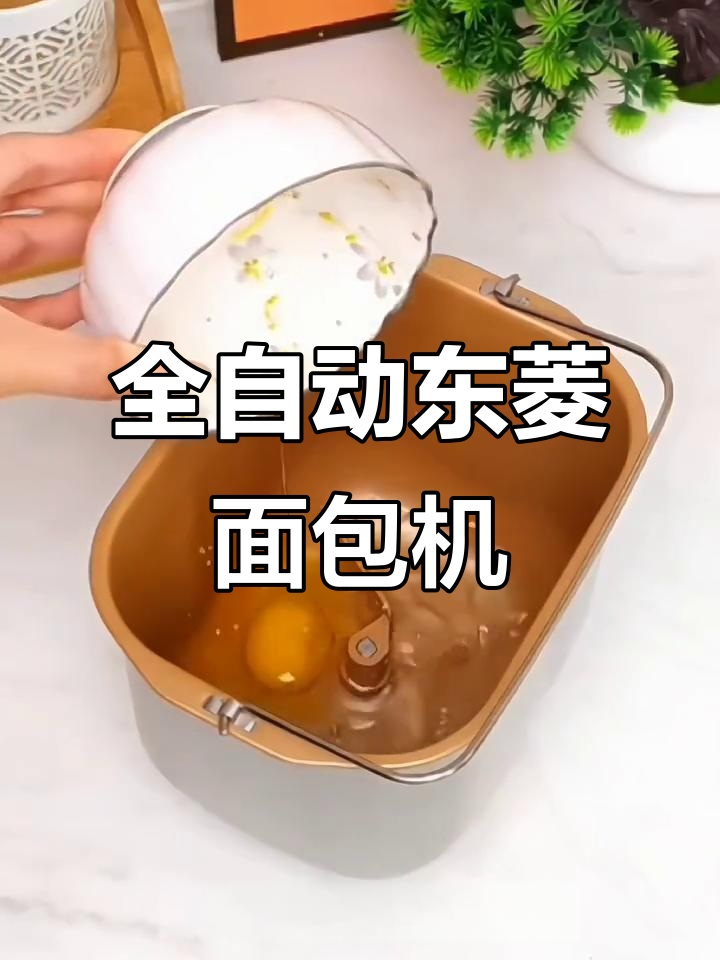 东菱全自动面包机,轻松做出美味早餐