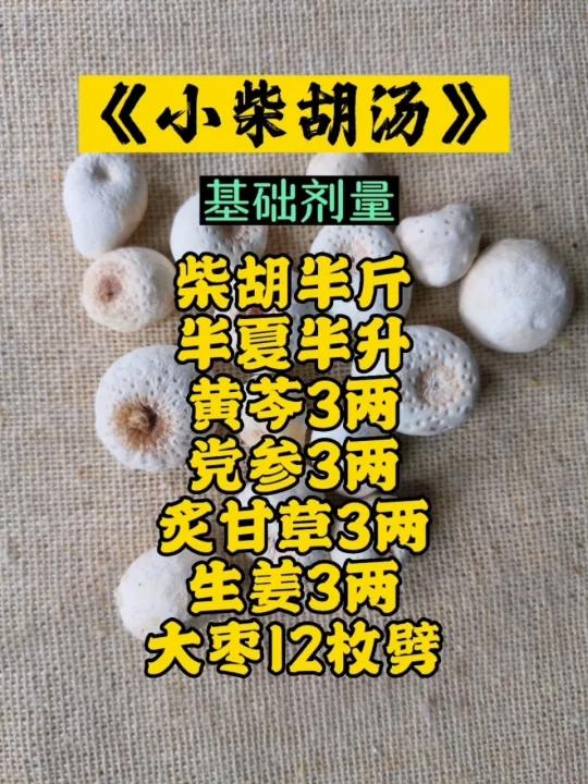 小柴胡汤→少阳