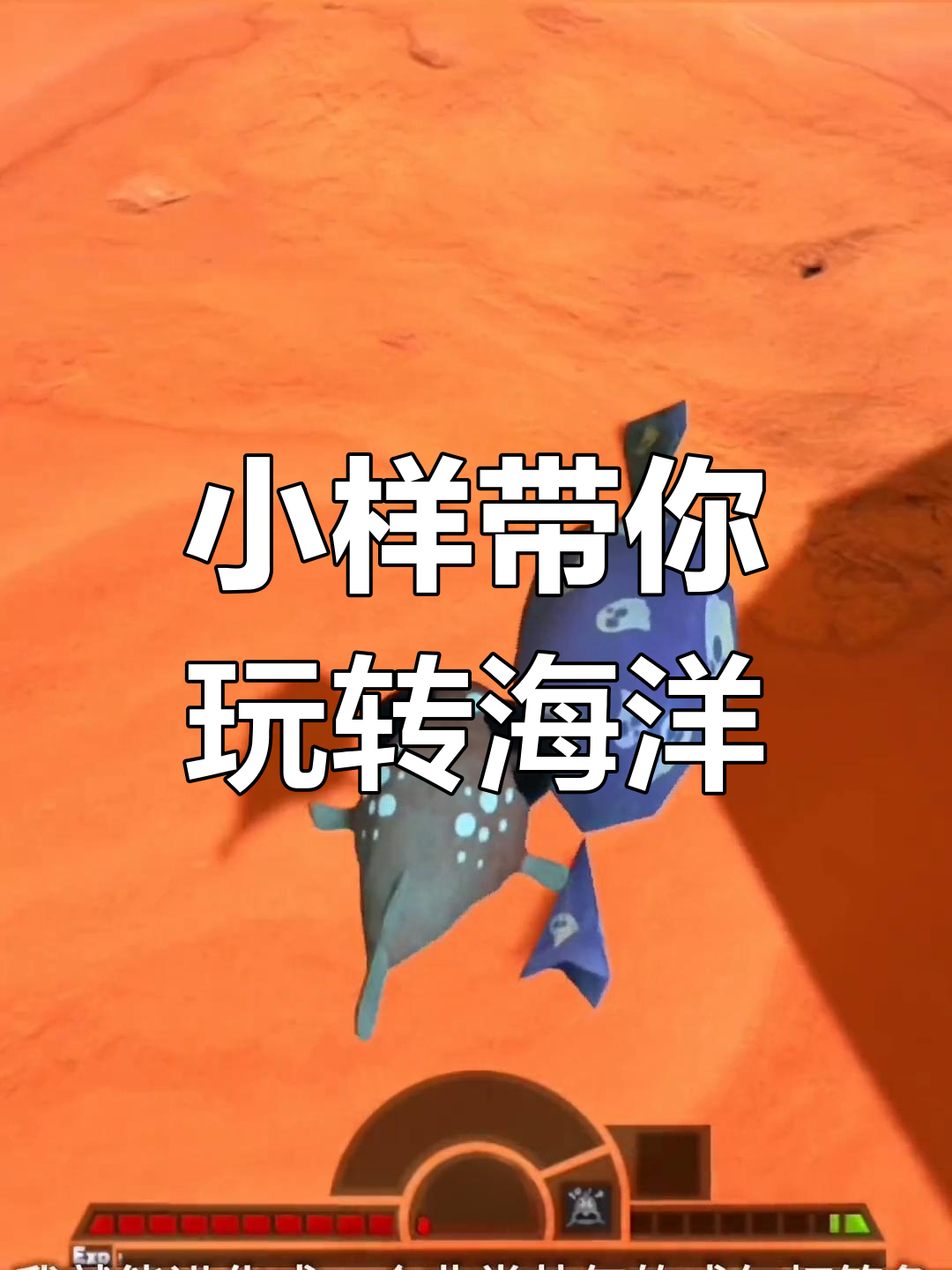 幼年灯笼鱼探险海滩,误食蓝色糖果进化之路