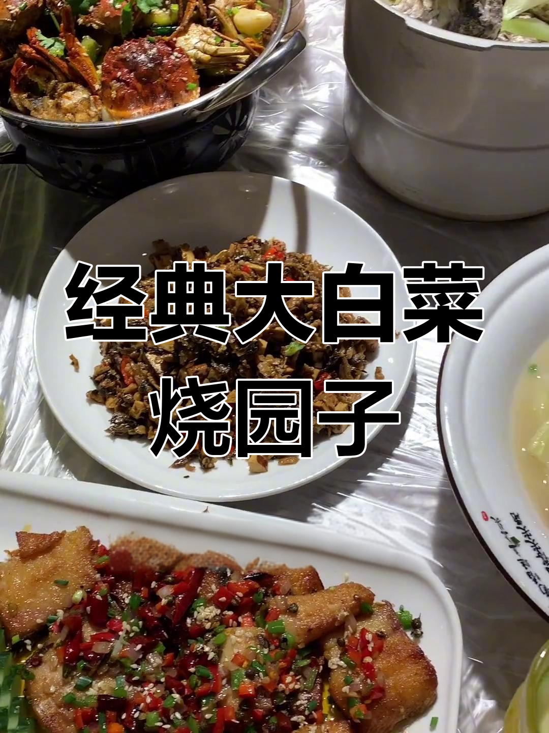 大白菜烧圆子,热气腾腾的家常美味
