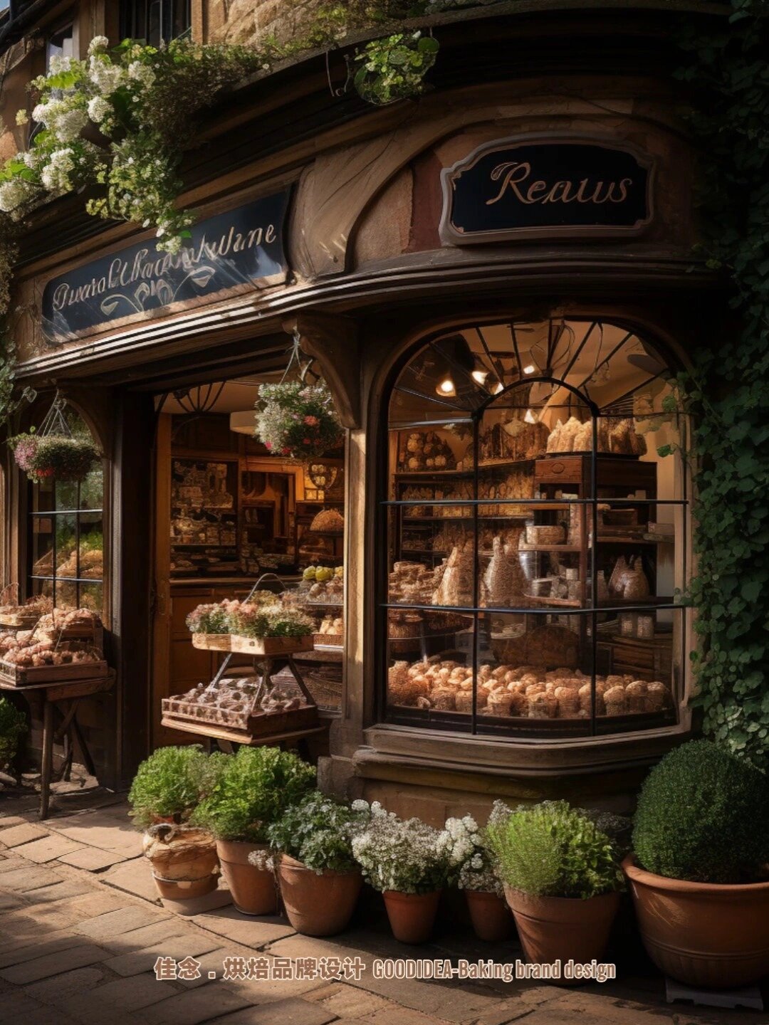 烘焙店设计|如何打造法式乡村风蛋糕店?