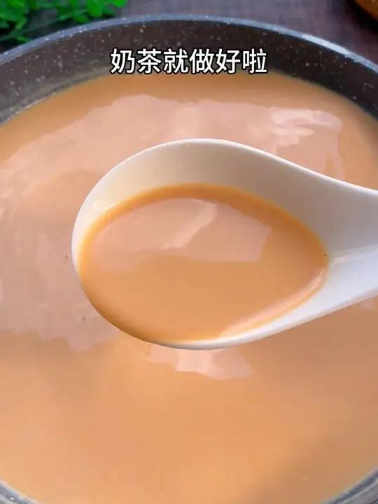 奶茶店同款珍珠奶茶,在家做一杯成本才几毛,做法比烧开水还简单 奶茶珍珠珍珠奶茶