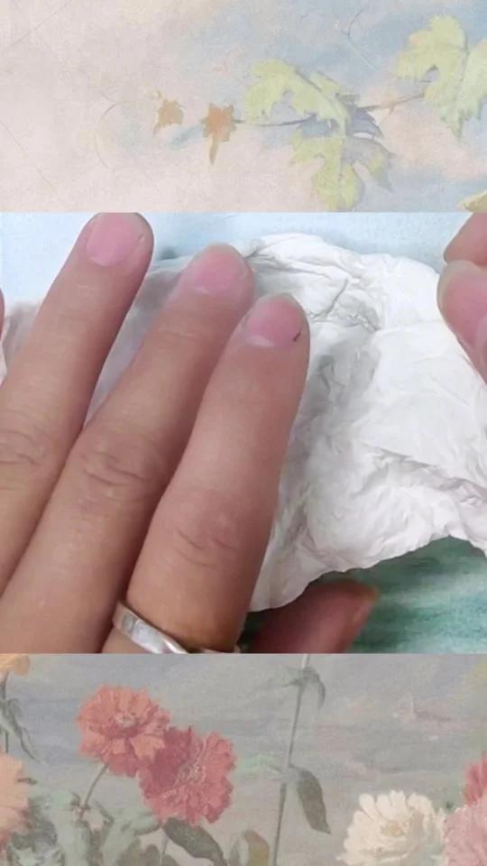 水彩入门教程:石头的肌理感怎么表现?