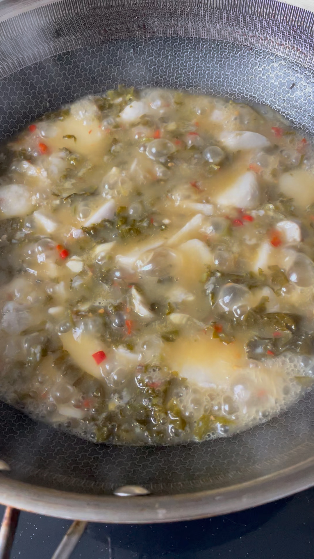 咸菜芋艿,真的无敌下饭