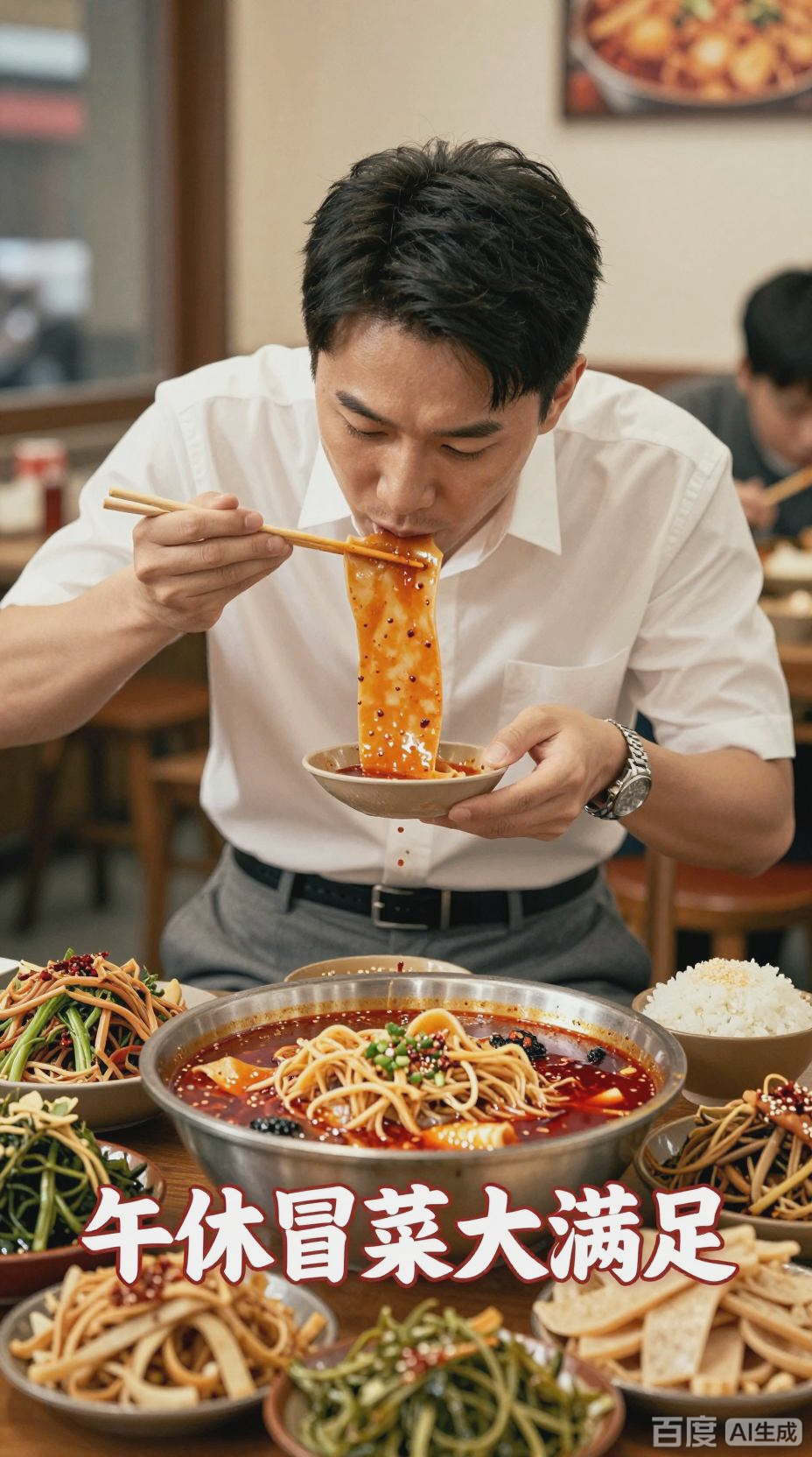 成都上班族:冒菜吃出火锅范儿