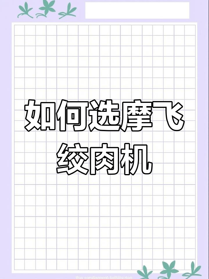 摩飞绞肉机对比:套娃式与无线式的选择指南