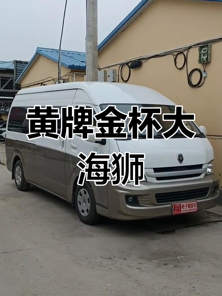 14座黄牌金杯大海狮,河北牌照二手车