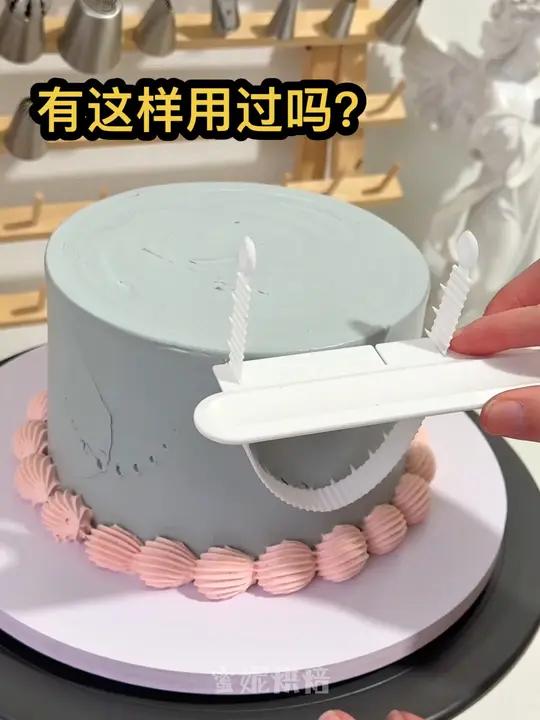 人气蛋糕推荐 生日蛋糕裱花教程 蛋糕学习 蛋糕 视频同款左下角