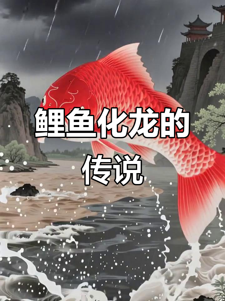 鲤鱼跃龙门，逆袭成龙的故事：黄河里的奇迹