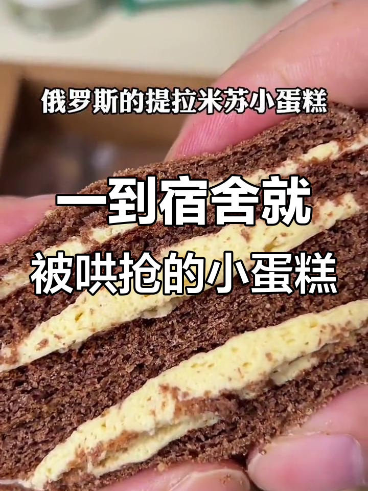 宿舍小蛋糕一抢而空,大家都爱不释手