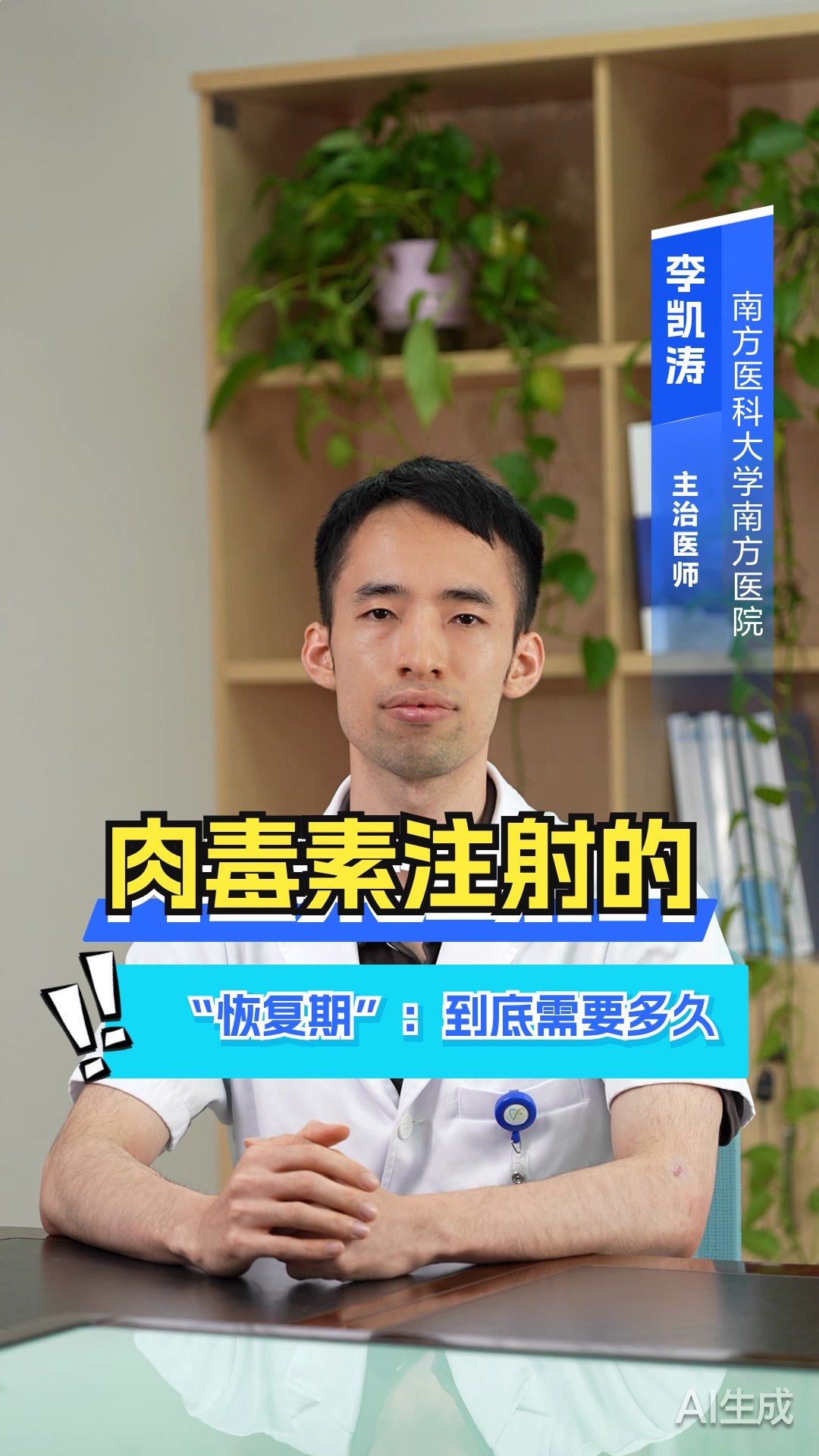 肉毒素注射的“恢复期”:到底需要多久
