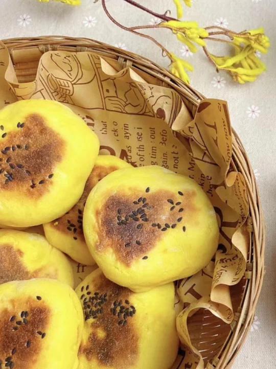 早餐|不用油不用糯米粉的南瓜饼|巨巨好吃