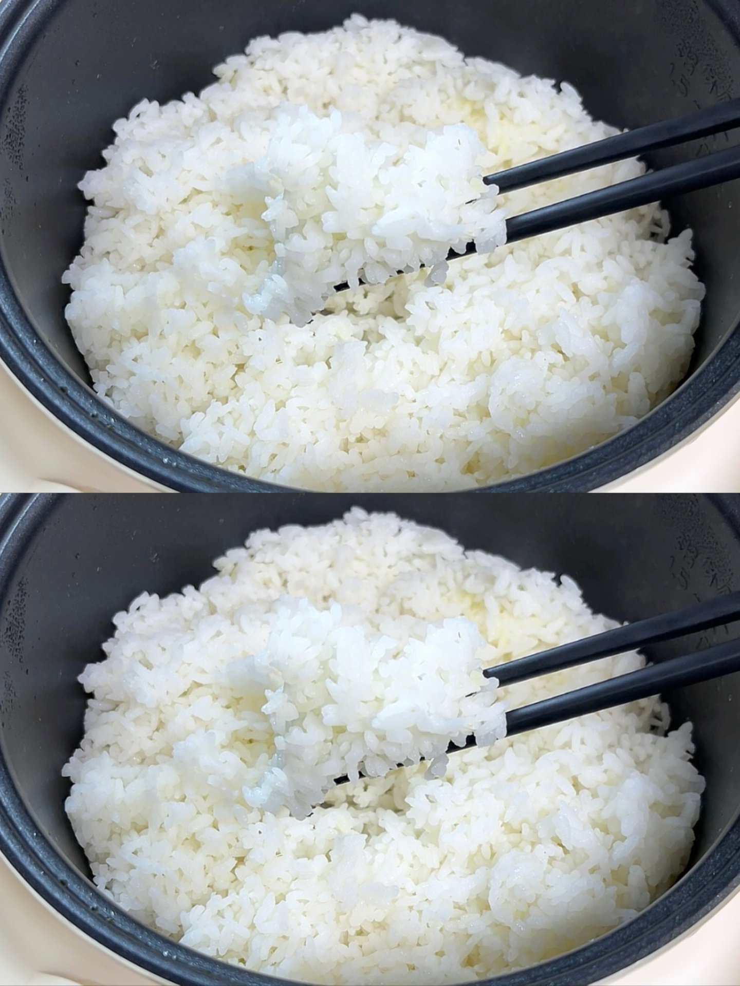电饭锅蒸米饭时,多加一步,米饭粒粒分明不粘