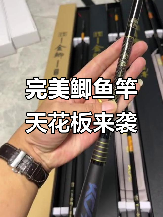 鲫鱼竿天花板来了!这款荆棘手把件超惊艳