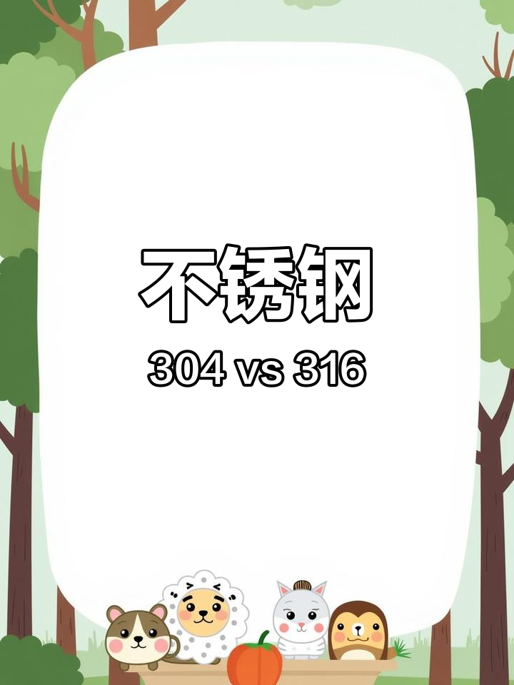 304与316不锈钢的区别解析
