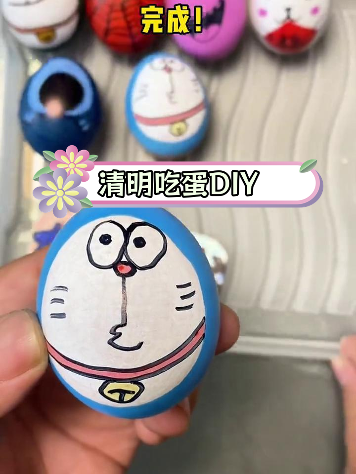可爱鸡蛋手工DIY,亲子创意乐趣