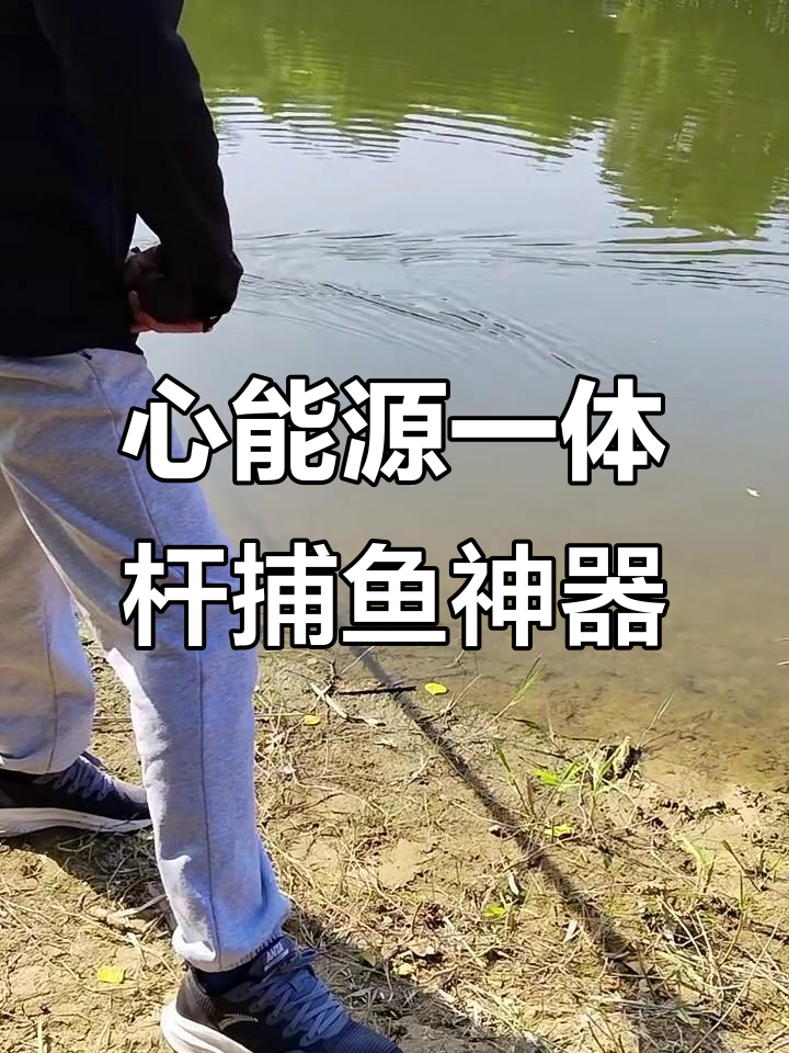 一体抄网杆助力捉鱼,心能源一体杆让你轻松捕捞