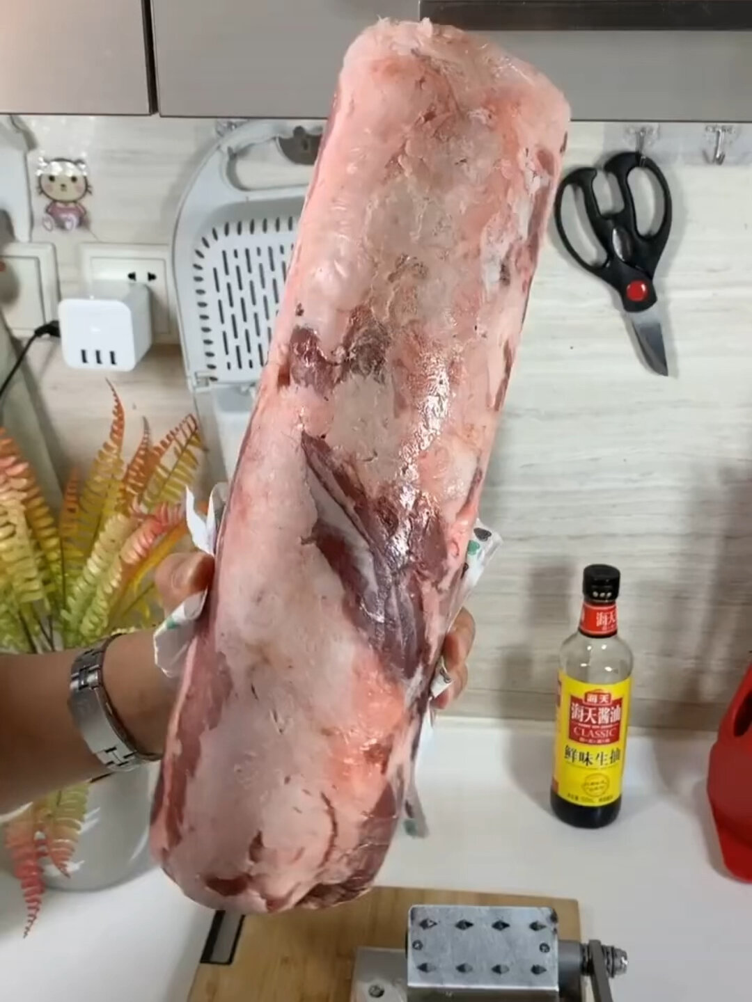 羊肉卷肥牛卷冻肉切片机,家用涮火锅必备