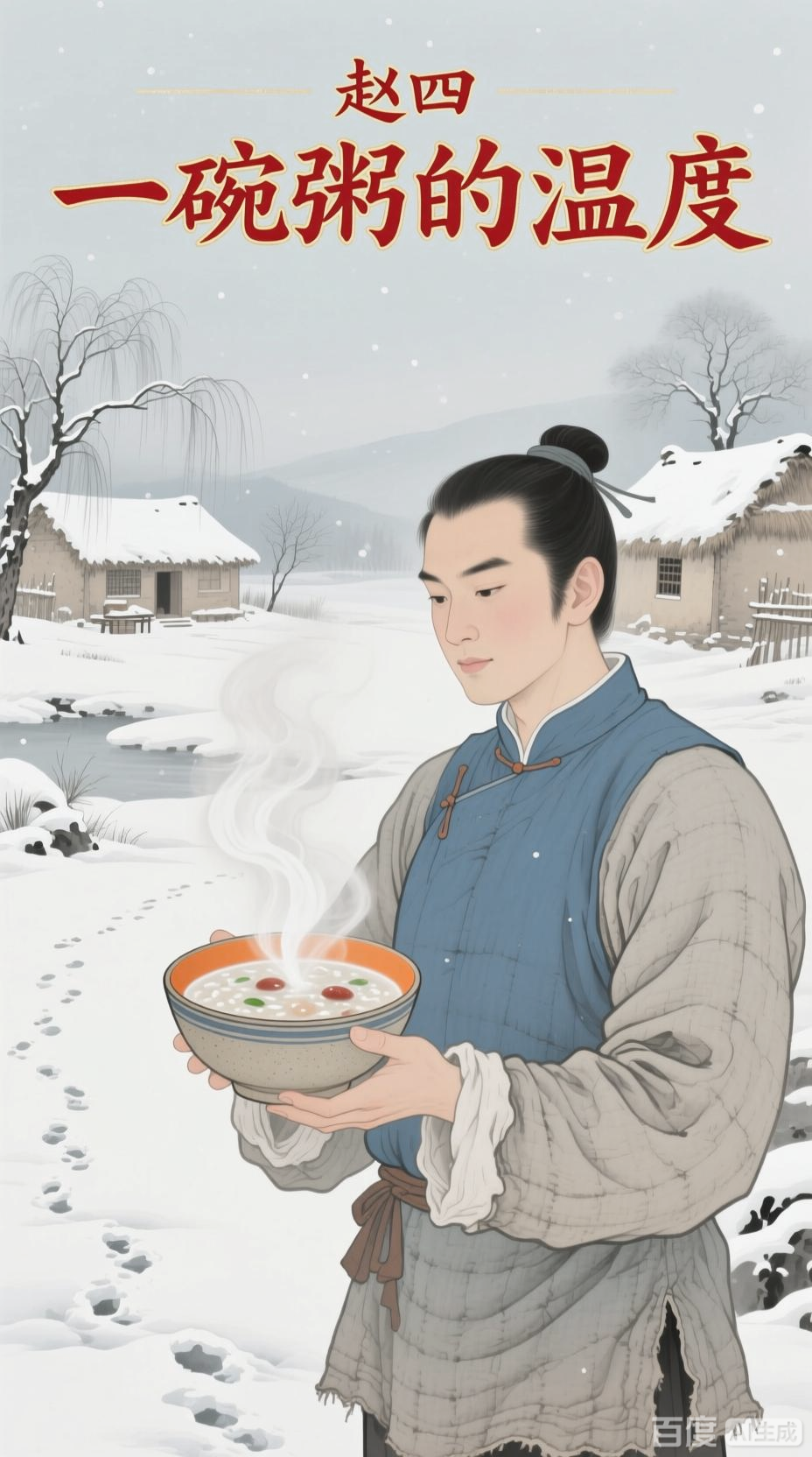 一碗粥的温度,孝心与善心的传递