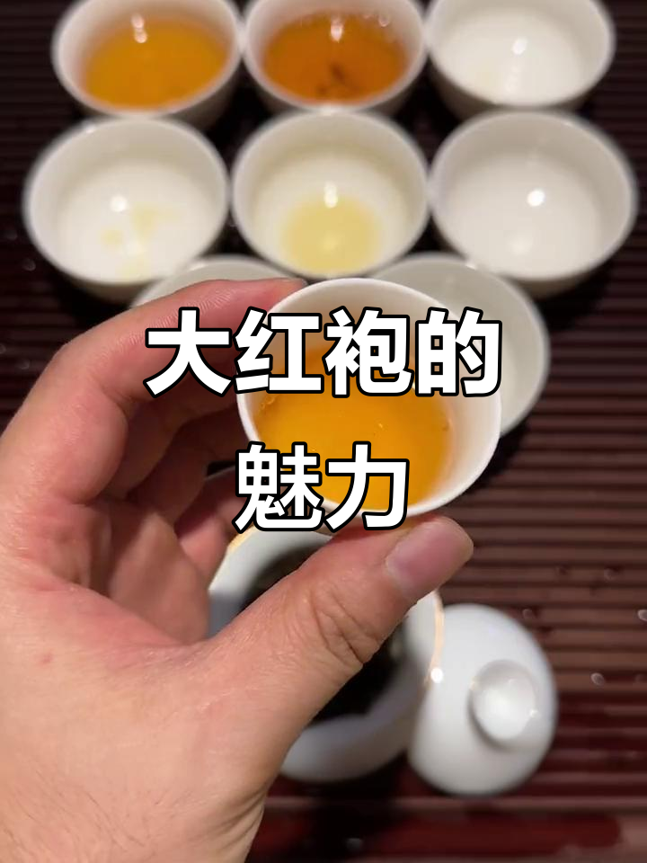 岩韵浓郁,口感丰富,大红袍七泡余味无穷