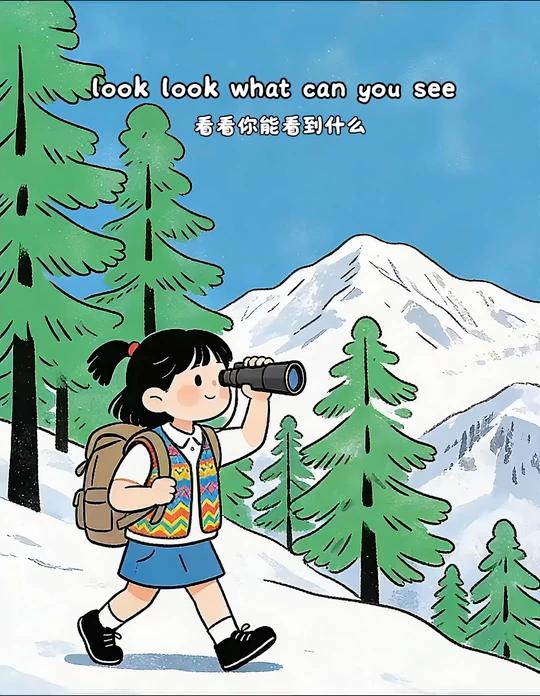 幼儿英语启蒙/零基础英语启蒙｜我看见