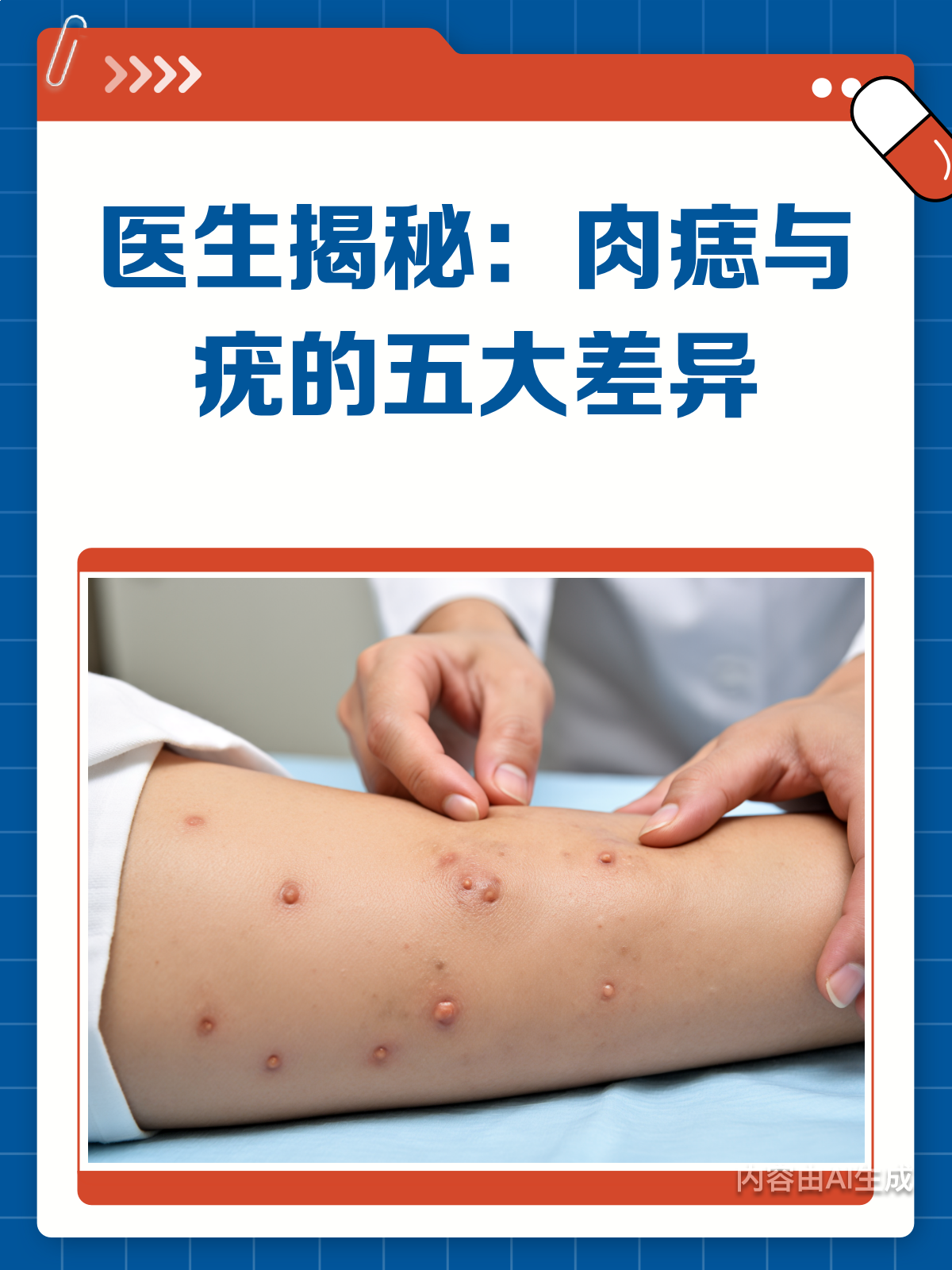 医生揭秘:肉痣和疣的5大区别,别再搞混啦!