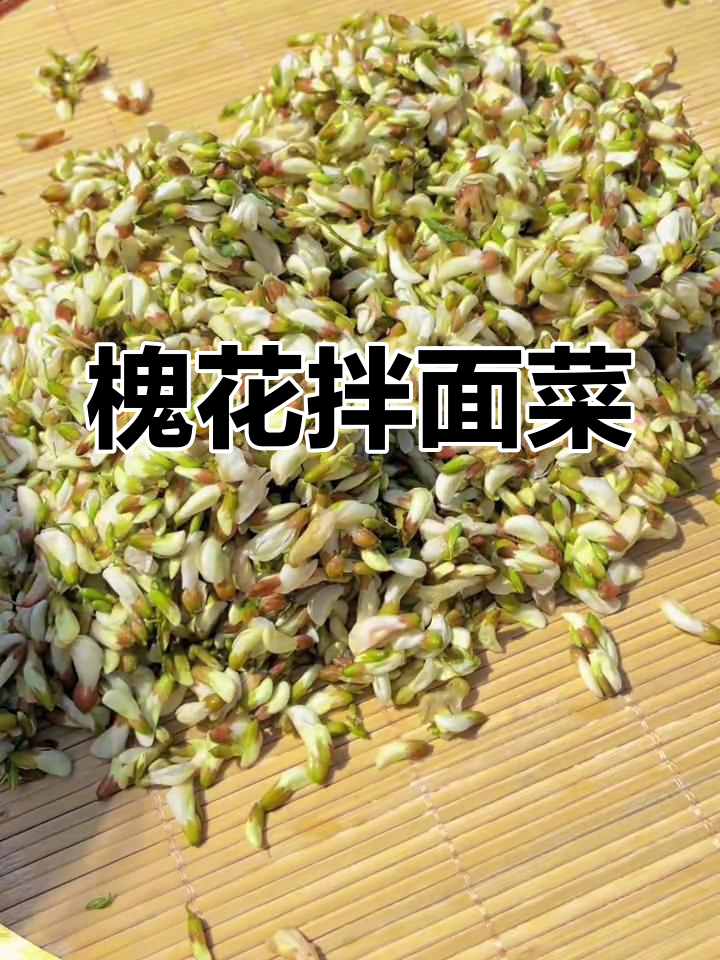 槐花拌面菜,香甜酥脆的独特美味你尝过吗?