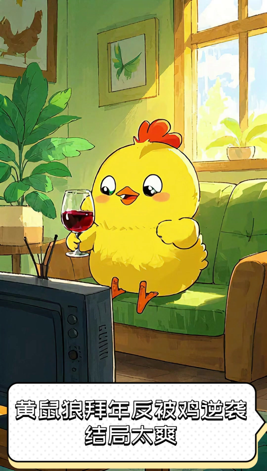 黄鼠狼拜年反被鸡逆袭,结局太爽