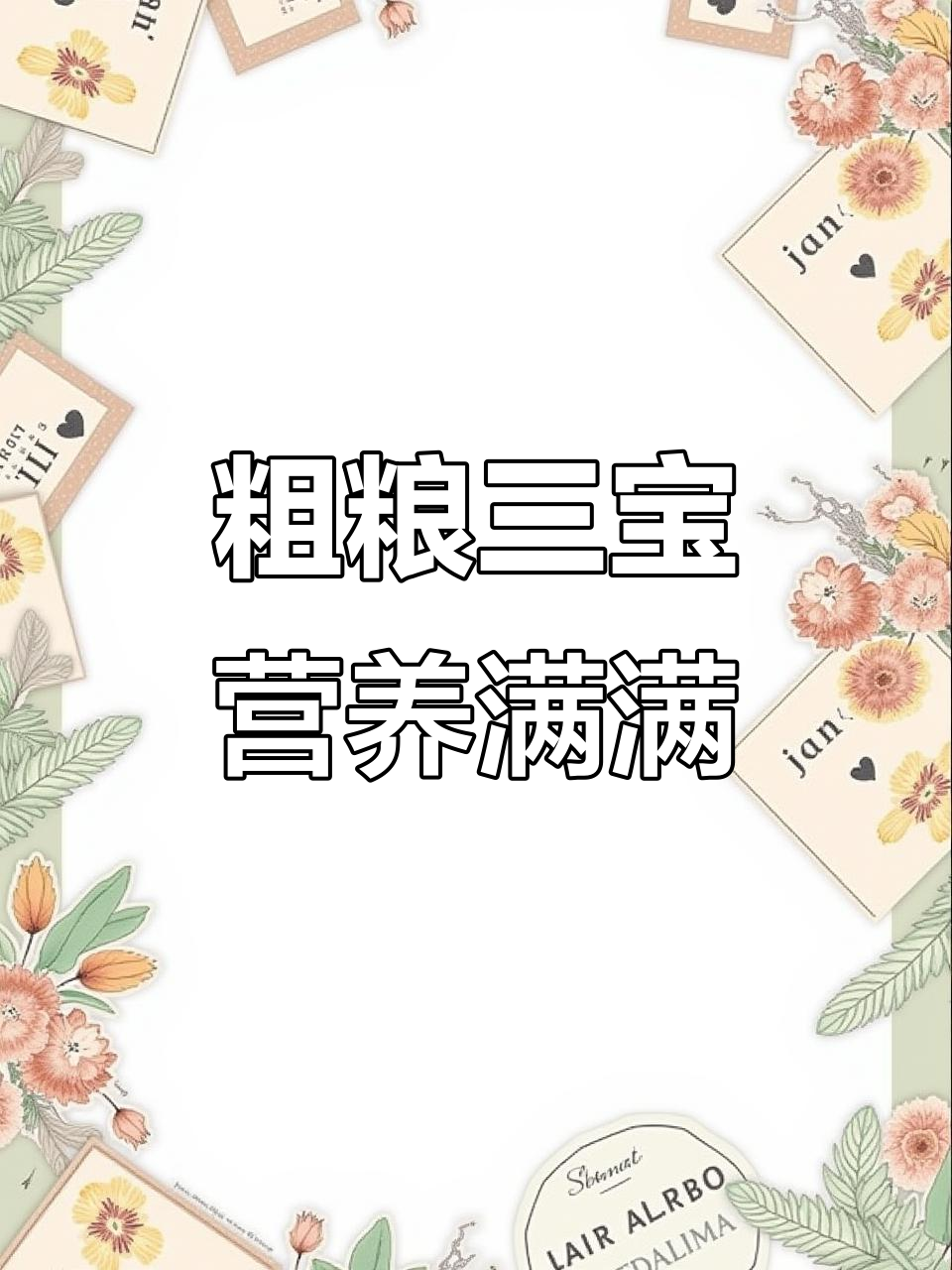 三色小米、藜麦米与糙米的健康魅力,打造活力四射的家族