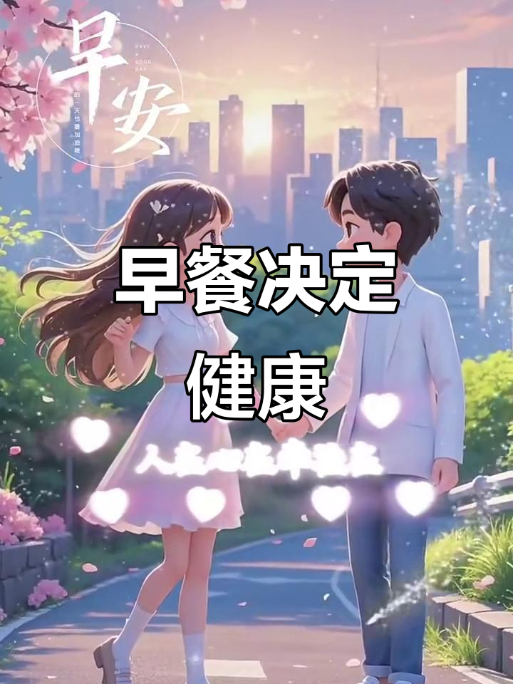 早上好,记得吃早餐!健康每一天从这里开始