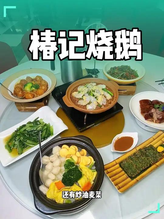 椿记烧鹅宴请的好选择,208元就有7道硬菜