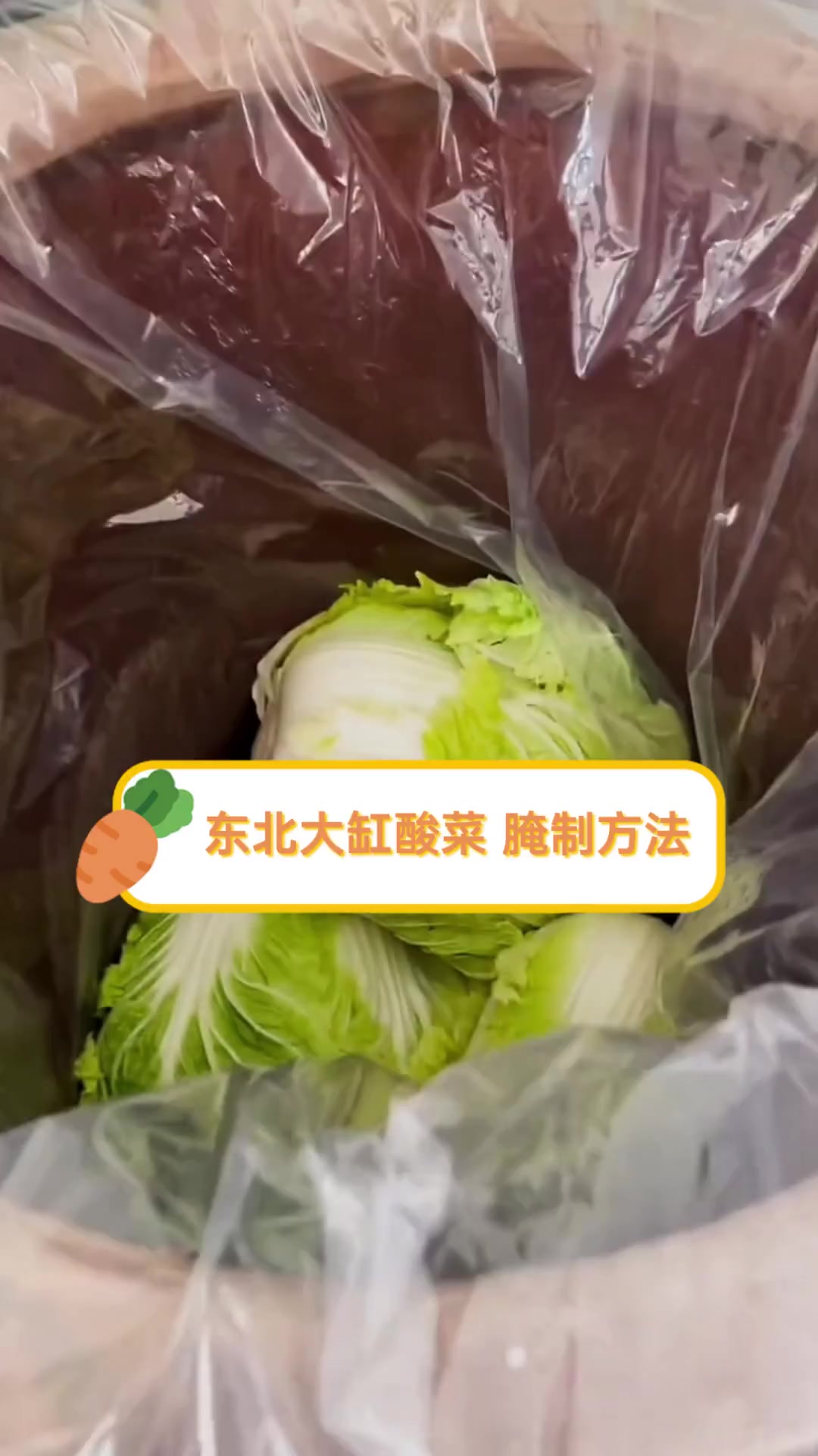 东北大缸酸菜,腌制方法