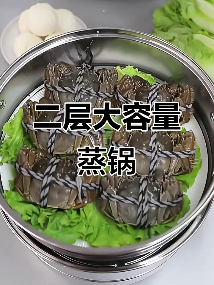 苏泊尔二层蒸锅，304不锈钢加厚设计，燃气灶电磁炉通用