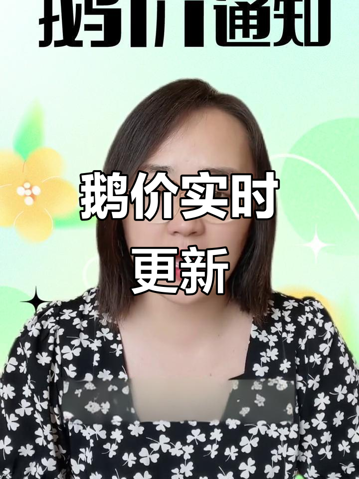 7月8日鹅价更新,助你掌握市场动态
