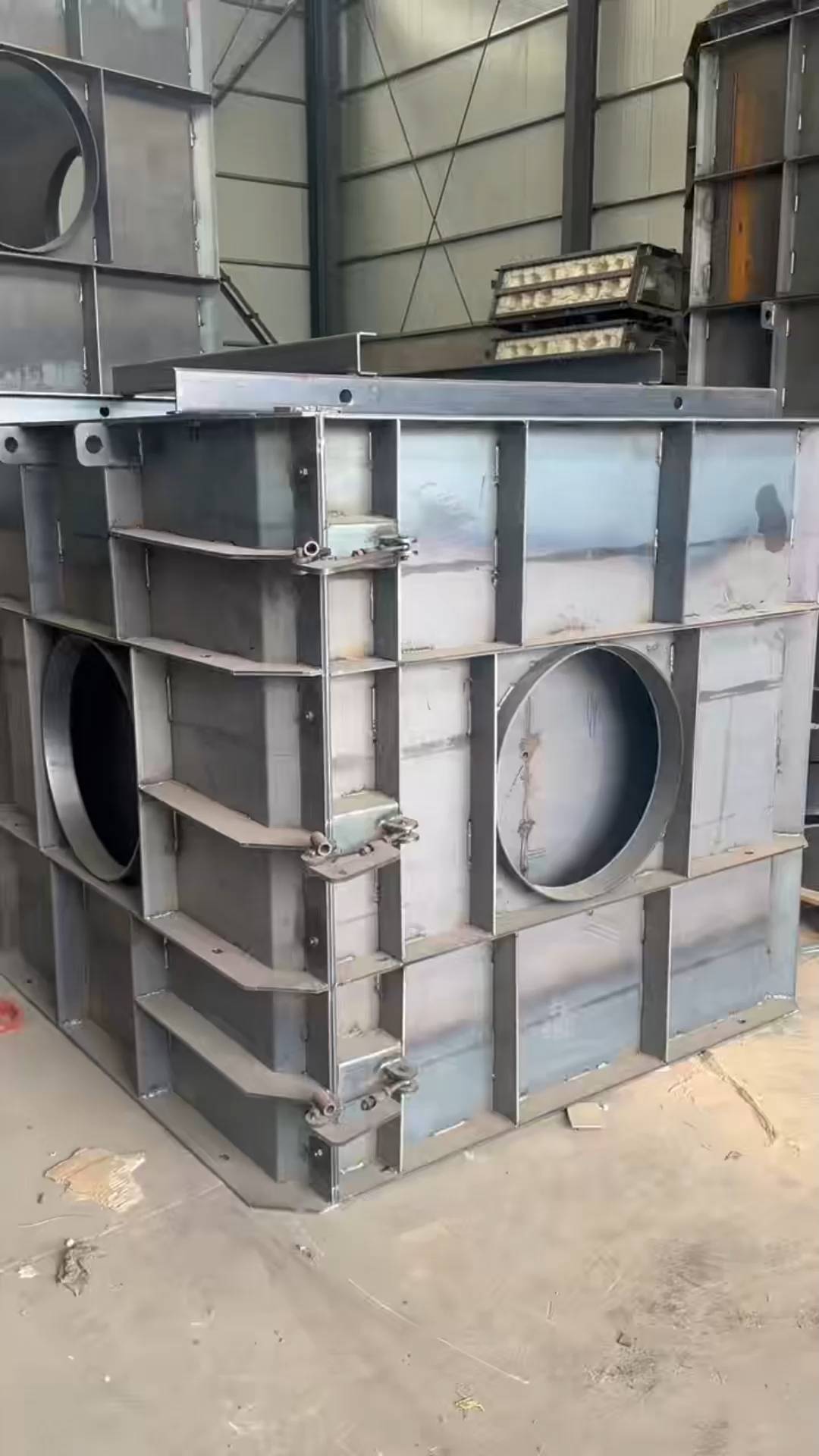 鱼礁钢模具 预制鱼礁模具