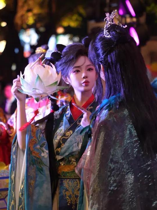 正月看到福鱼一定会幸运一整年吧#非遗巡游的妆造美出了新高度#百young非遗计划#闽式福年