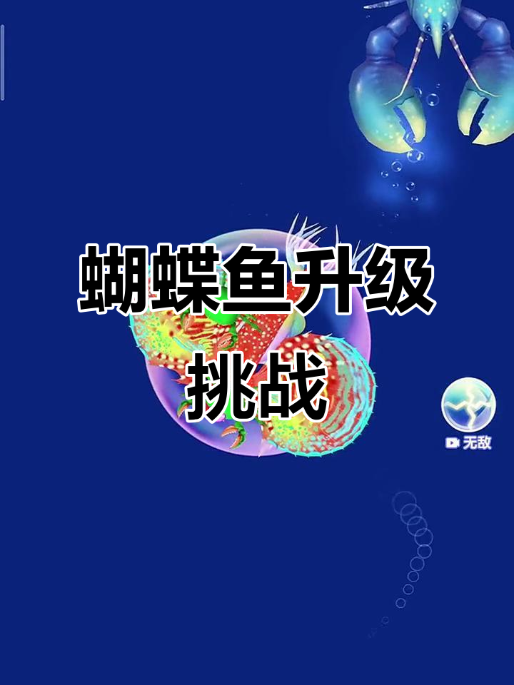 蝴蝶鱼逆袭成魔鬼鱼,龙虾大作战一触即发