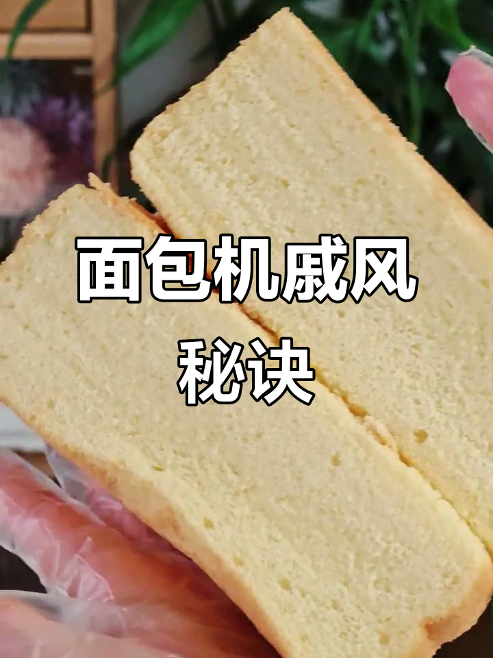 面包机做戚风,松软可口,生日蛋糕轻松搞定!