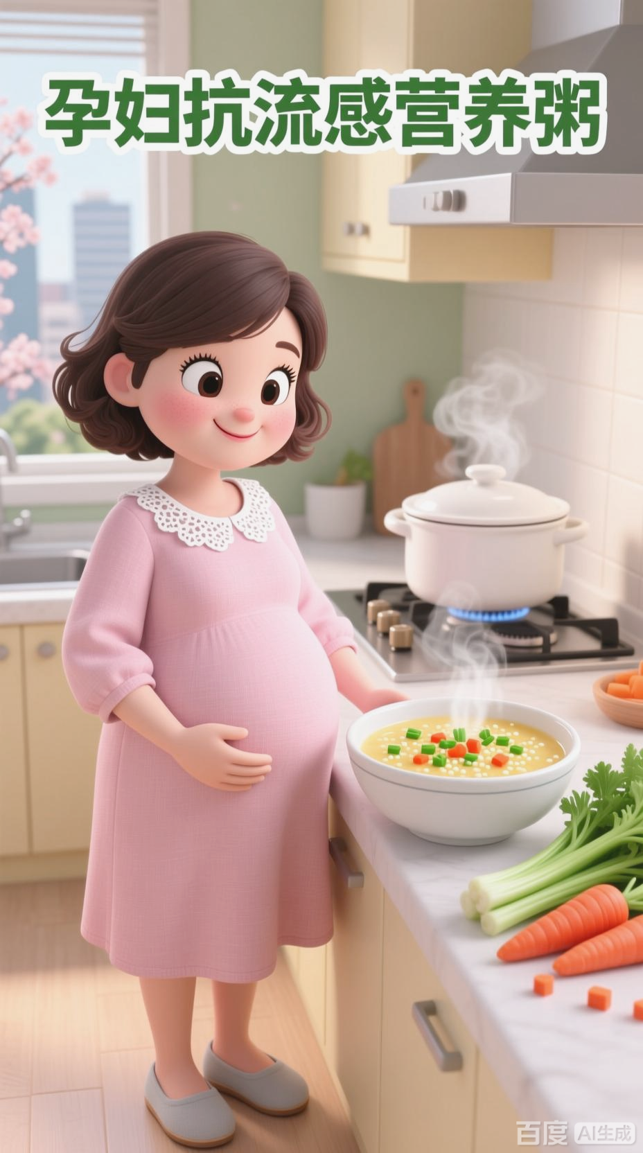 孕妇抗流感,小米粥补营养