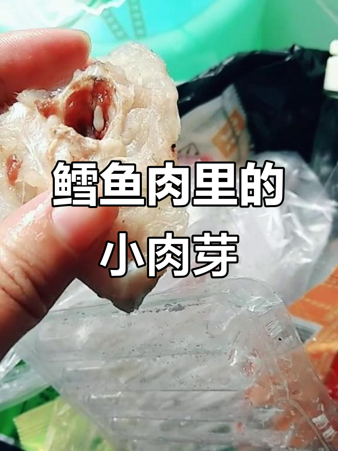 菜市场买的鳕鱼竟然有这么多小肉芽，真让人恶心！
