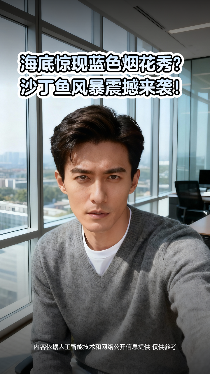 海底惊现蓝色烟花秀？沙丁鱼风暴震撼来袭！