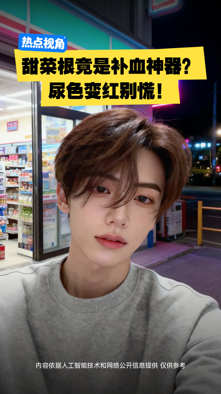 甜菜根竟是补血神器？尿色变红别慌！