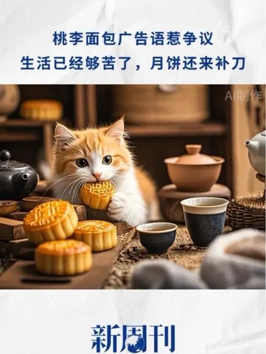 桃李面包广告语惹争议,生活已经够苦了,月饼还来补刀?打工人怒了:我们自嘲可以,你PUA我不