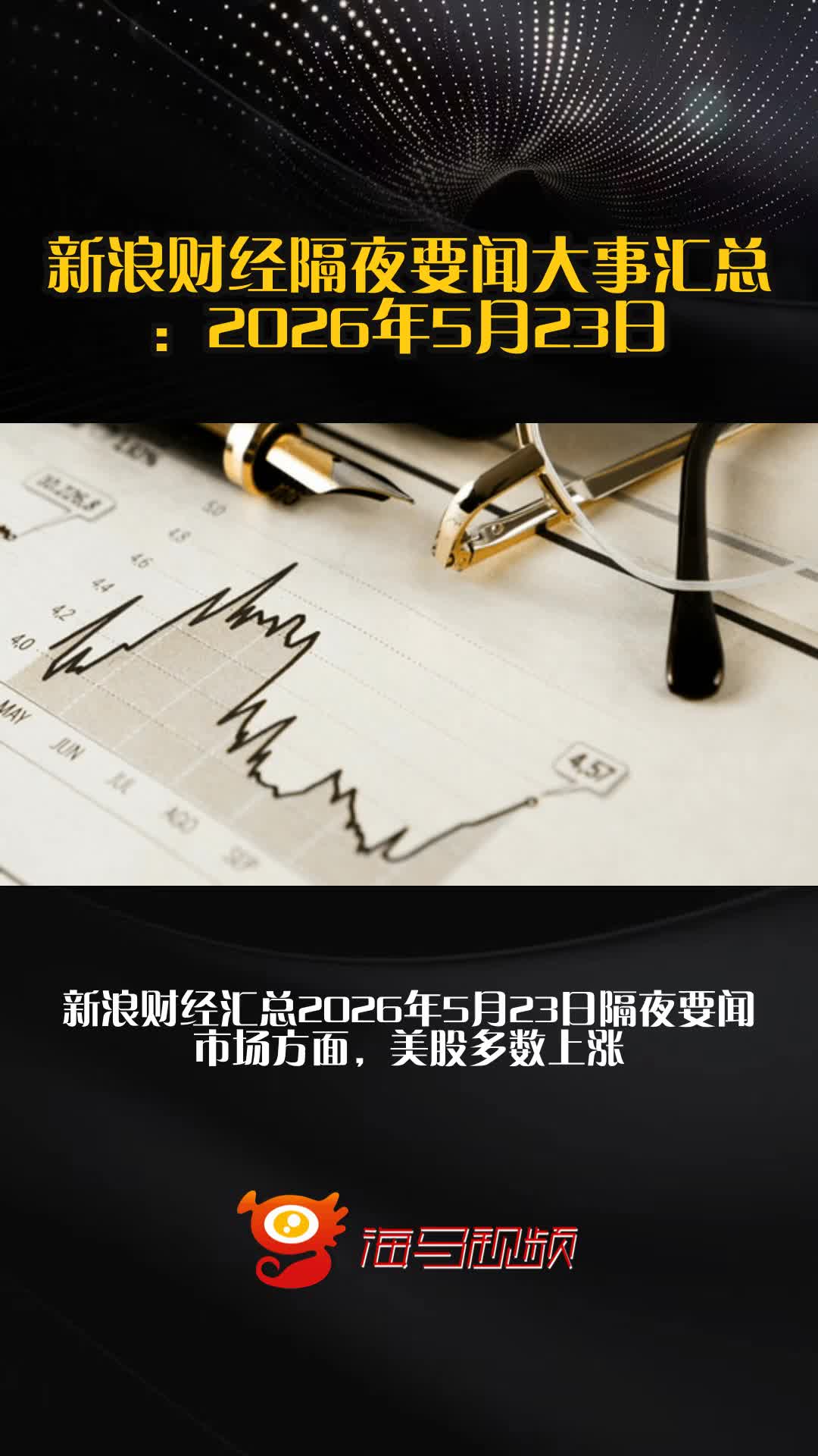 新浪财经隔夜要闻大事汇总：2026年5月23日