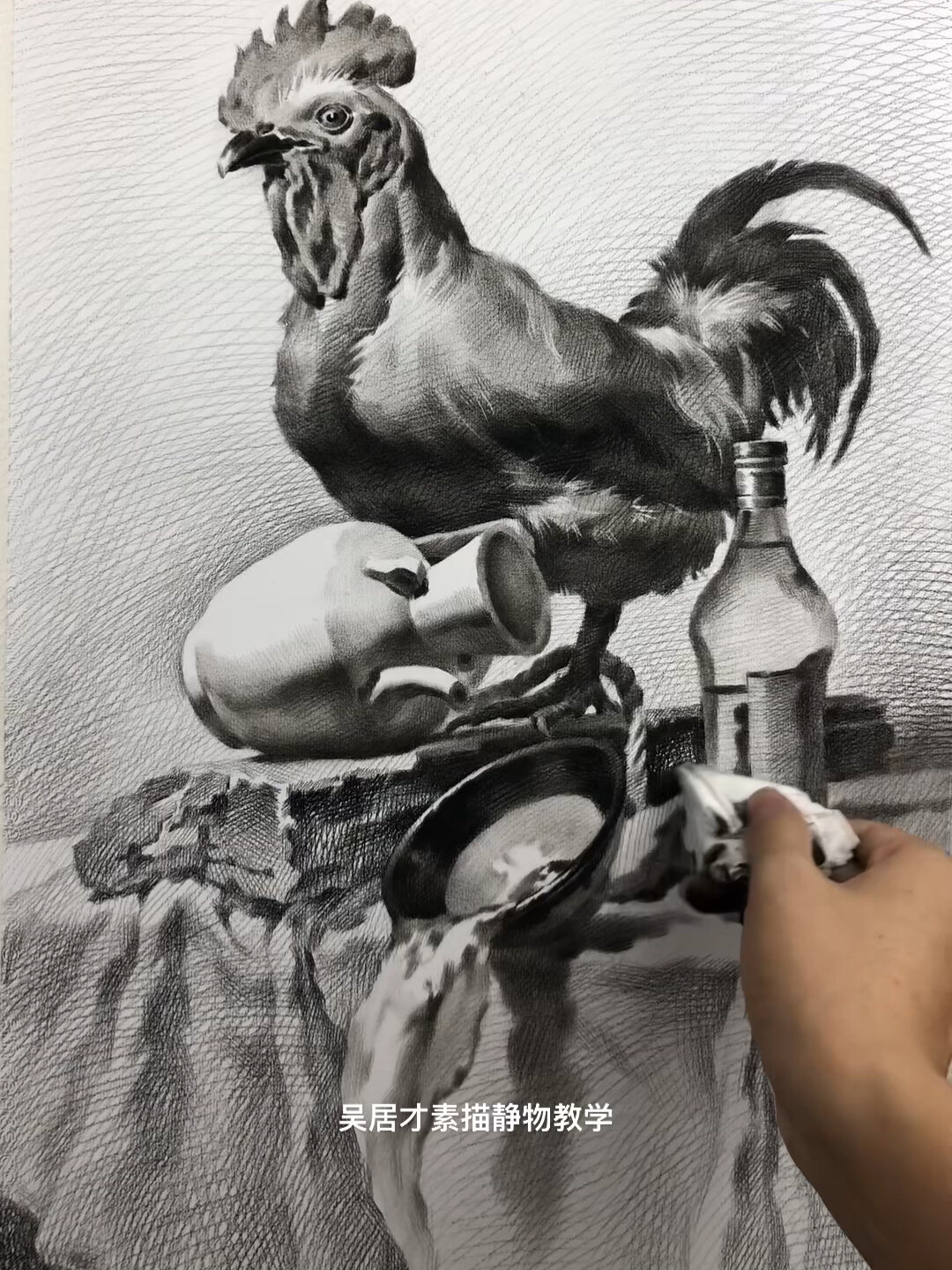 详细擦画步骤之——鸡你太美